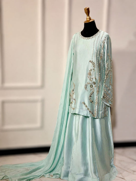 Mint Dream Lehenga Set