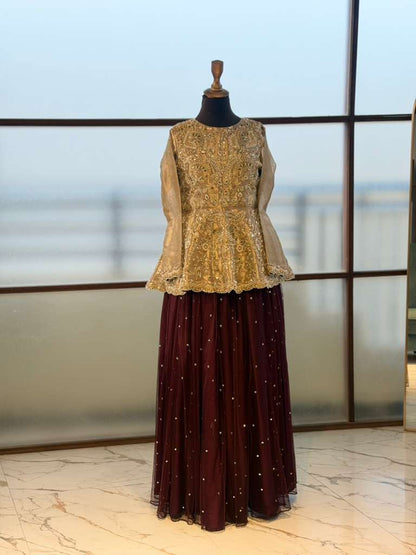 Bordeaux & Gold